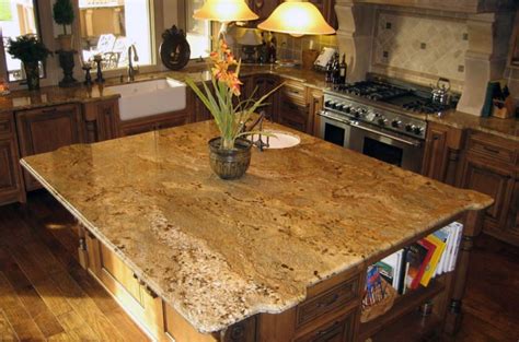 Granite Island With Popouts And Ogee Bullnose Edge Stokes Granite Stone