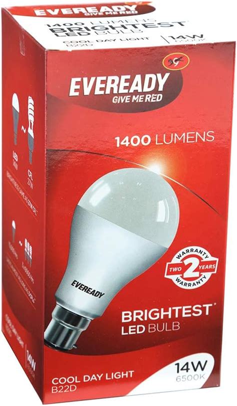 Buy Eveready W B D Emergency Inverter Led Bulb Cool Day Light K