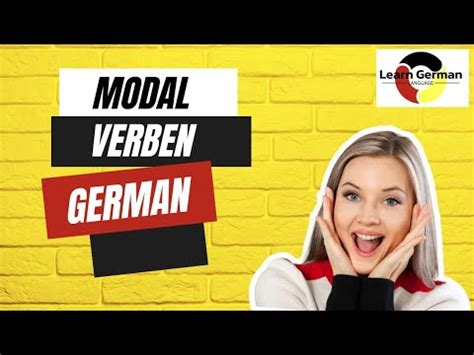 Modal Verbs In German L Modalverben L Easy Learning And Pronunciation