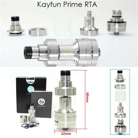 Svoëmesto Kayfun Prime Rta 22mm アトマイザー