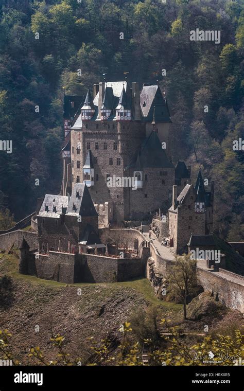 Castle Eltz One Of The Most Famous And Beautiful Castles In Germany