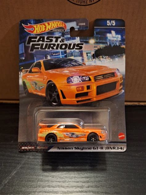 Hot Wheels Premium Fast Furious Nissan Skyline Gt R Bnr Eur Picclick Fr