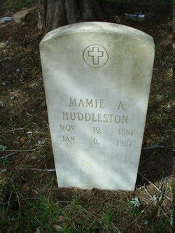 Mamie Alice McCaslin Huddleston 1891 1987 Homenaje De Find A Grave