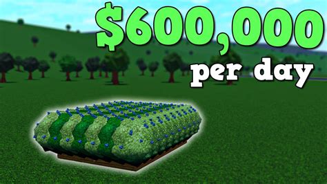 New 600K Day Bloxburg Berry Bush Farm YouTube