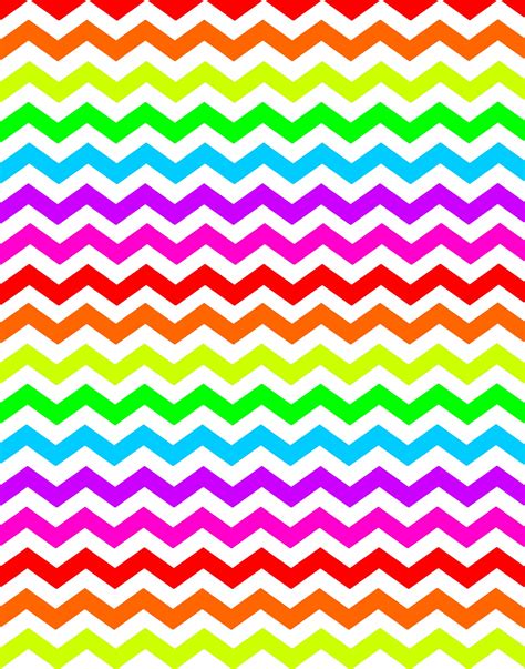 Colorful Chevron Pattern