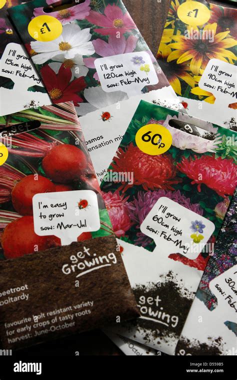 Seed Packets Hi Res Stock Photography And Images Alamy