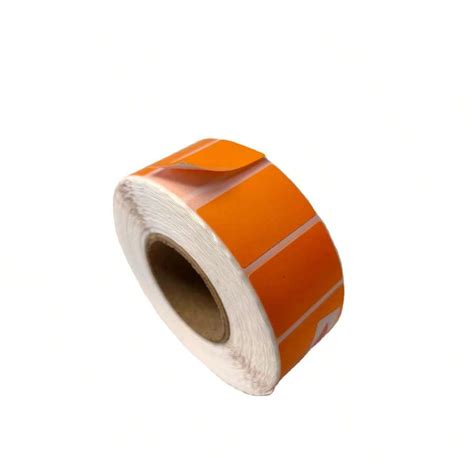 Rouleau D Tiquettes Thermiques Directes Orange X Pouces