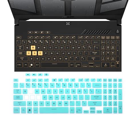 Cubierta Del Teclado Del Ordenador Port Til Para Asus Tuf Dash