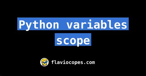 Python Variables Scope