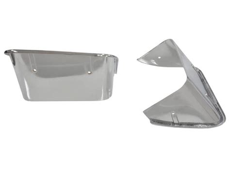 Rear Chrome Exhaust Bezels Corvette Depot