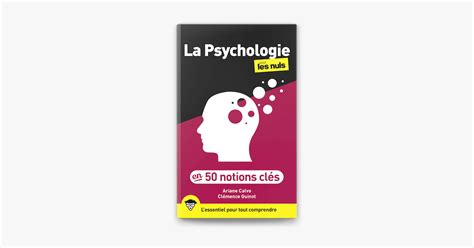 La Psychologie En Notions Cl S Pour Les Nuls E D On Apple Books