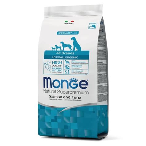 Monge Speciality Line All Breeds Hypoallergenic Salmon & Tuna 2,5Kg ...