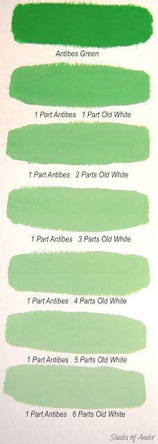 Shades Of Amber Chalk Paint Color Theory Antibes Green Antibes