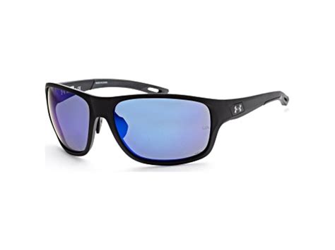 Under Armour Men S Mm Matte Black Sunglasses Ua S T