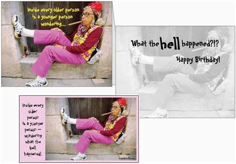 Funny Old Lady Birthday Cards Funny Birthday Card Old Woman Smoking ...