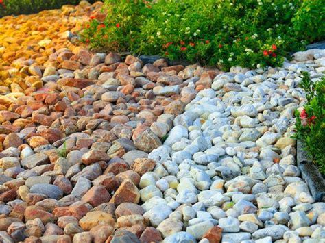 Landscaping With River Rock And Pebble Southwest Boulder And Stone