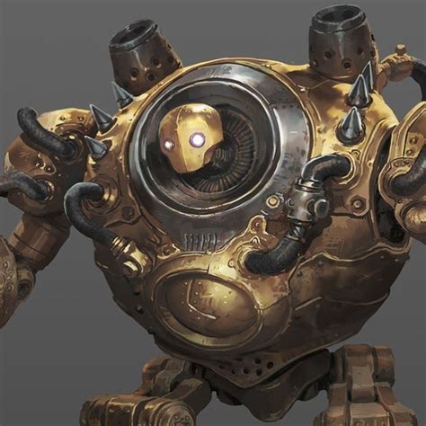 Blitzcrank The Great Steam Golem By Darrengeers On Deviantart Artofit