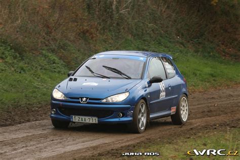 Hanegreefs Olrik Hanegreefs Marco Peugeot 206 RC Rally Van Zuid