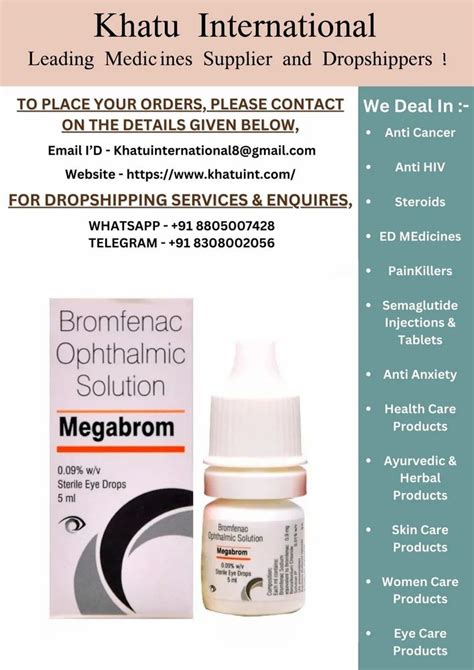 Megabrom Eye Drop Ml At Rs Piece In Nagpur Id