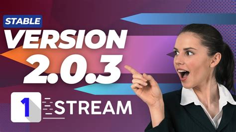 1-Stream v2.0.3 Changelog - YouTube
