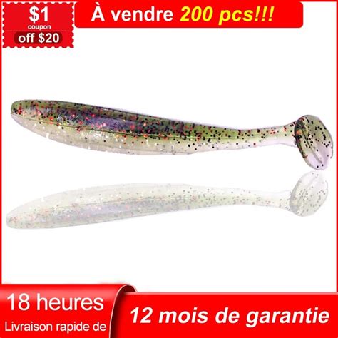 Leurres Artificiels En Silicone Souple Pour La P Che La Carpe App Ts En