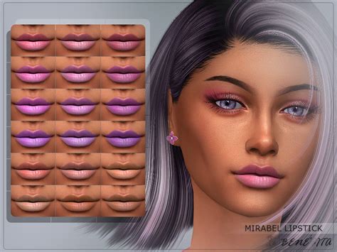 The Sims Resource Mirabel Lipstick Hq