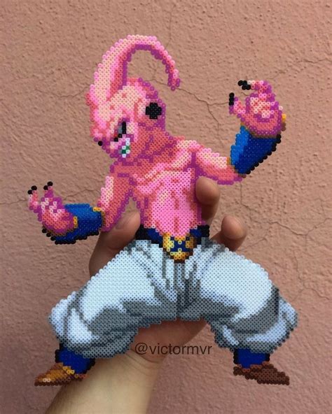 Majin Boo Perler Bead Deviantart Hama Beads Patterns Hama Beads Perler Bead Art