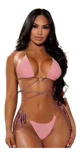 Inibikini 9590 Sexy Traje De Baño Bikini Cintura Baja Meses sin interés