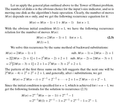 (Get Answer) - Make a recursive algorithm for the Tower of Hanoi and write in...| Transtutors