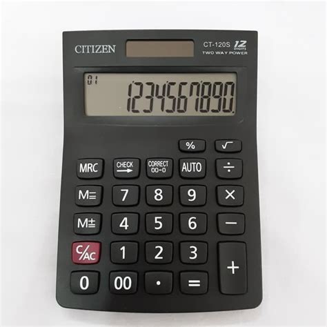 Kalkulator Citizen Ct S Digit Calculator Alat Hitung Lazada