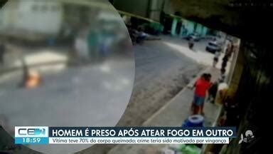 Cetv Edi O Homem Preso Ap S Atear Fogo Em Outro Em Cascavel