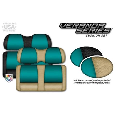 Yamaha DRIVE Golf Cart Seat Cushions- Veranda by DoubleTake - WHEELZ ...