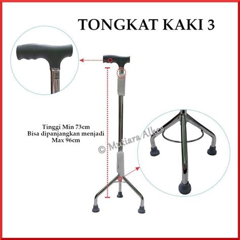 Jual Tongkat Kaki 3 Di Lapak Mutiara Alkes Bukalapak