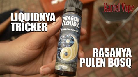 Review Liquid Dragon Cloudz Blueberry Swirl Youtube