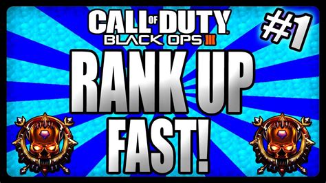 Black Ops 3 How To Level Up Fast And Easy Bo3 Tips And Tricks Youtube