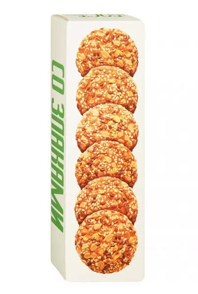 Печенье овсяное СССР классическое со злаками 250г Россия - купить с ...