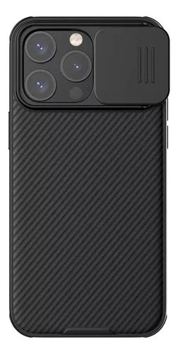 Capa Anti Impacto Nillkin Camshield Pro IPhone 15 Pro Max Cor Preto