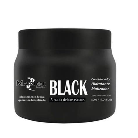 M Scara Matizadora Para Cabelo Preto Black Mairibel G Matizador