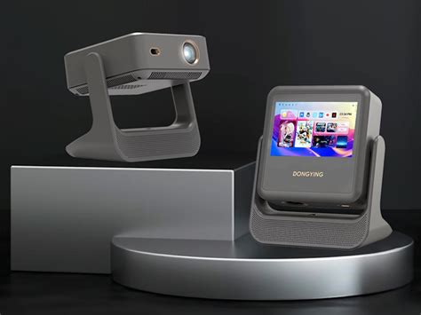 Projektor 4K o jasności 3750 ANSI lumenów z ekranem dotykowym za nieco