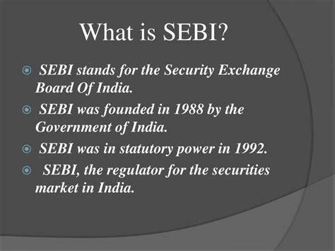 SEBI: Corporate Debt Securities - PowerPoint Slides - LearnPick India