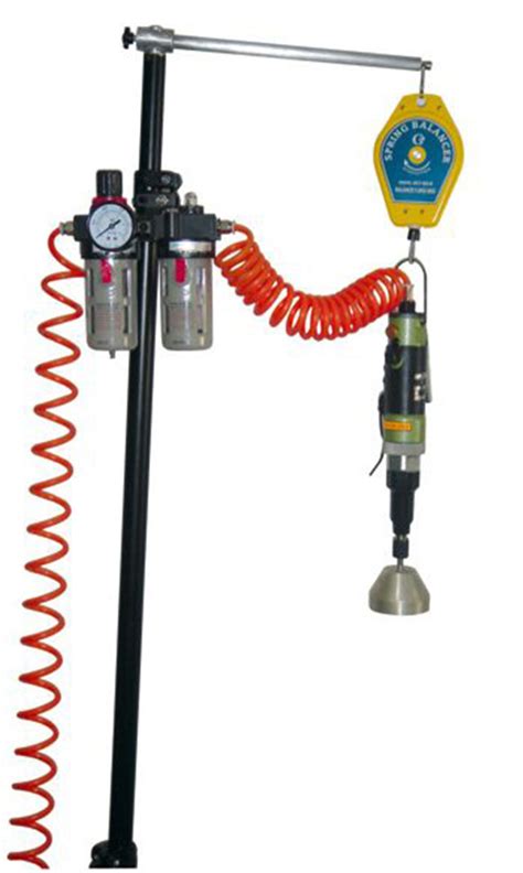 Portable Pneumatic Screw Capping Machine With Support Tripod Handheld