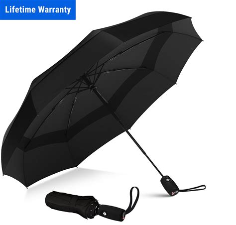 Siepasa Windproof Travel Compact Umbrella Automatic Umbrellas For Rain Compact Folding Umbrella