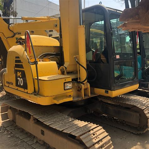 Second Hand Komatsu PC70 PC80 PC90 7 Ton Excavator China Used Machine