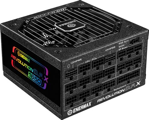 Блок питания Enermax Revolution D.F.X 1650 ATX 3.0 1650W (ERT1650EWT ...