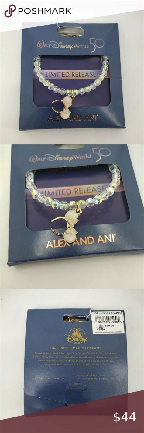 Disney World Parks Th Anniversary Cinderella Castle Alex Ani Bangle