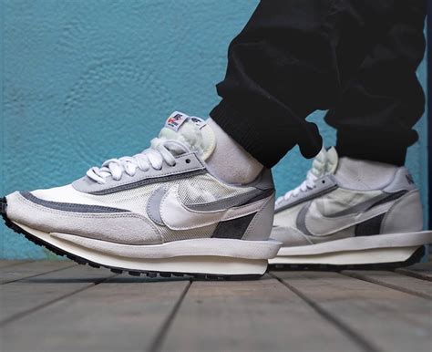 Sacai Nike Ldv Waffle Grey Bv0073 100 Release Date Sbd