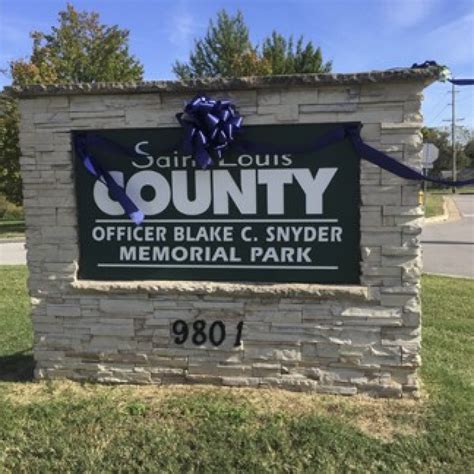 Clydesdale Park Renamed In Honor Of Fallen Police Officer St Louis