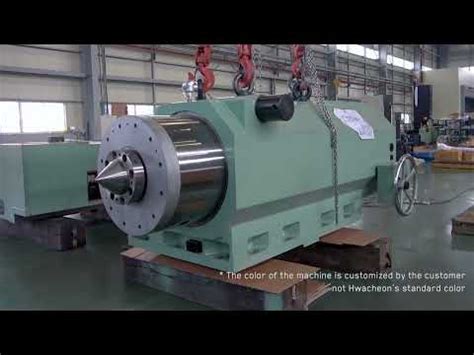 MEGA Series Heavy Duty Horizontal CNC Lathe HWACHEON KOREA EN