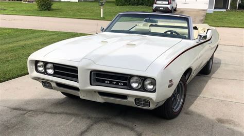 1969 Pontiac GTO Convertible for Sale at Auction - Mecum Auctions