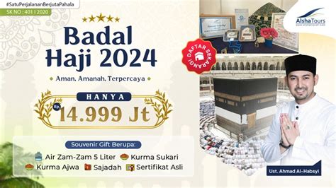 Biaya Badal Haji 2024 Rp 14 Jutaan Hukum Badal Haji Alsha Tours